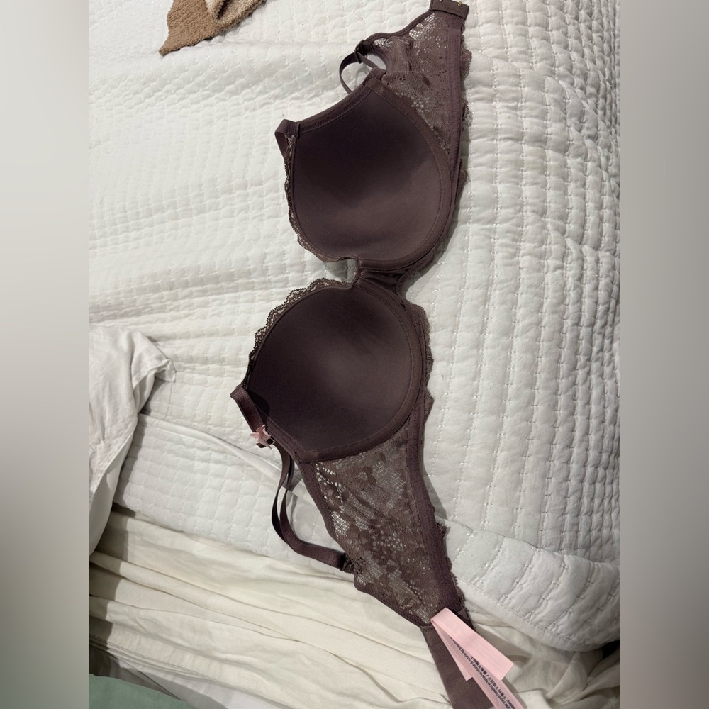 Victoria's Secret Lace Bra in brown